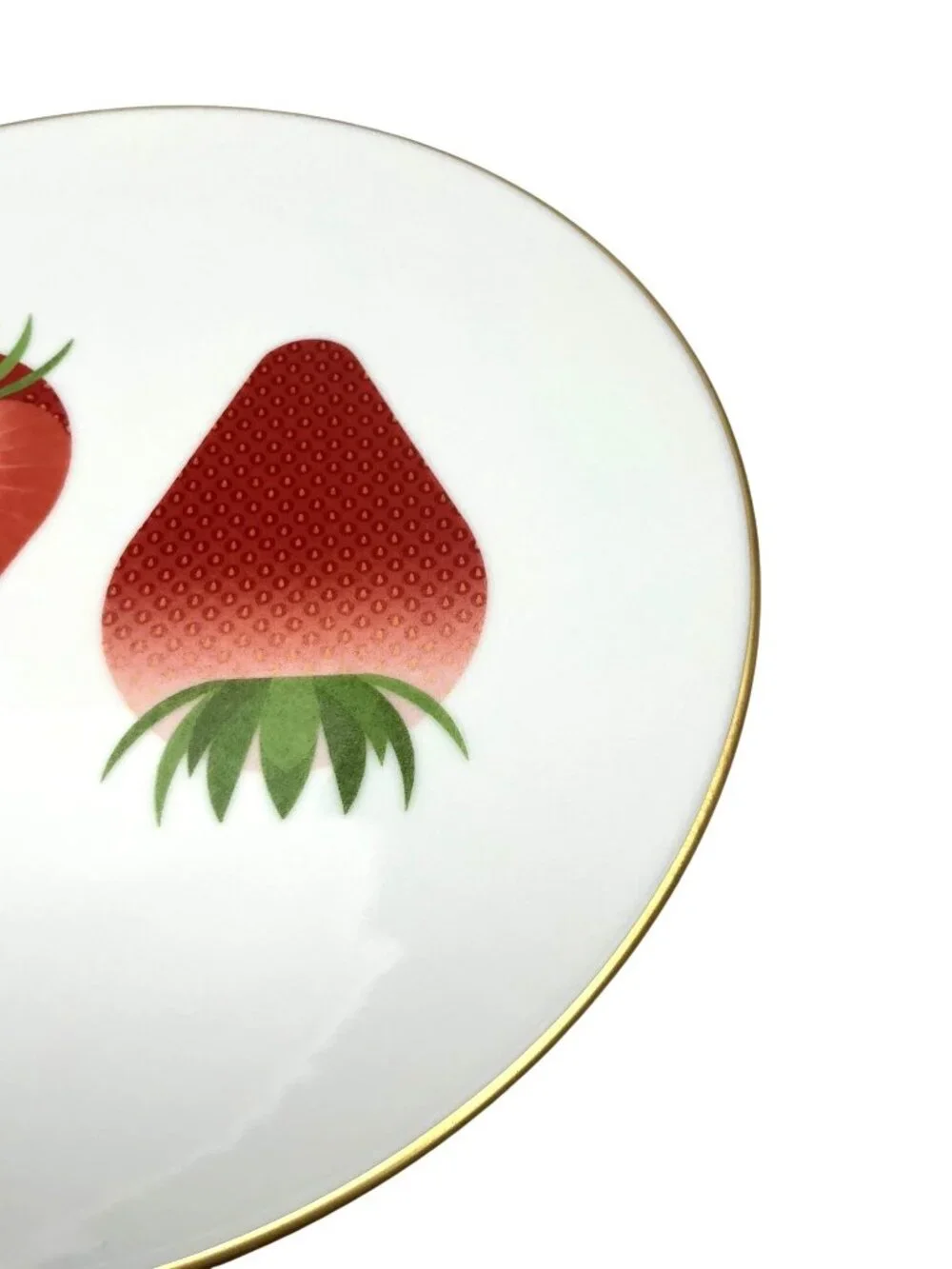 HERMES KAORUMI PORCELAIN FRUIT PLATES SET OF 6 BNIB